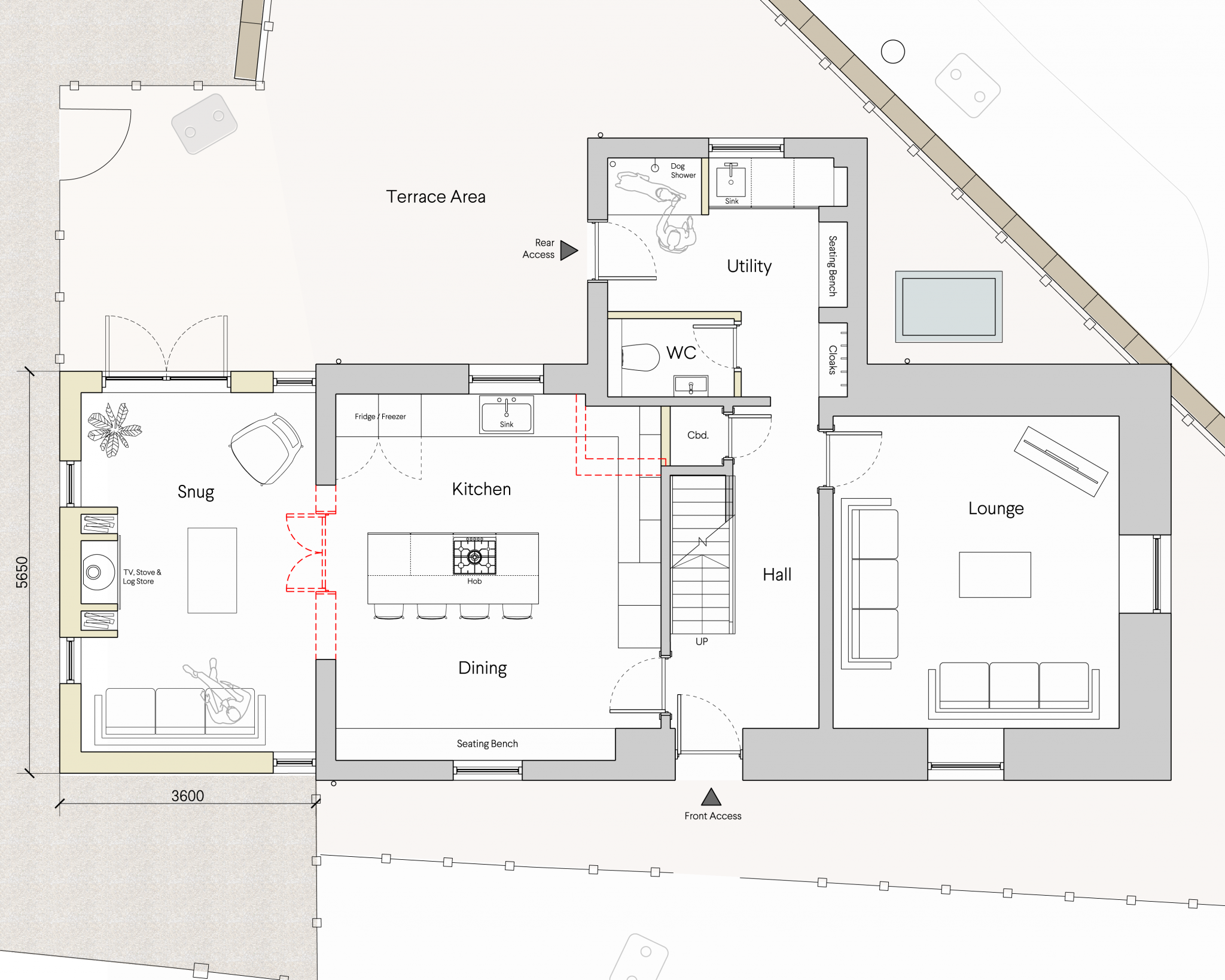 Downhill Cottage - Gradon Architecture